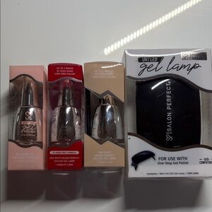 Salon Perfect Gel Polish and UV/LED Gel Lamp Set